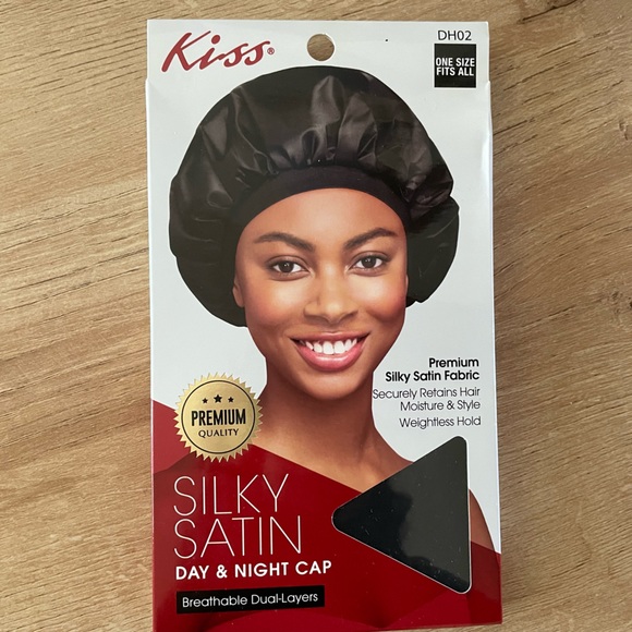 KISS silky satin cap - Picture 1 of 2